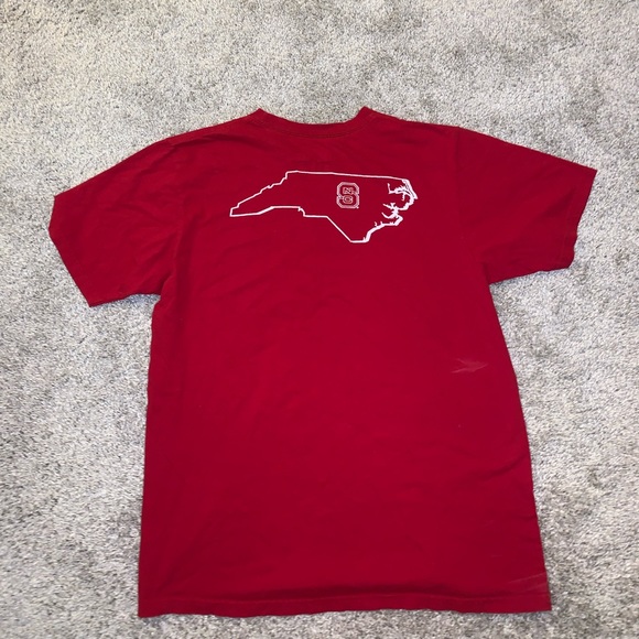 Adidas NC State Red & White Shirt size L - Picture 8 of 9